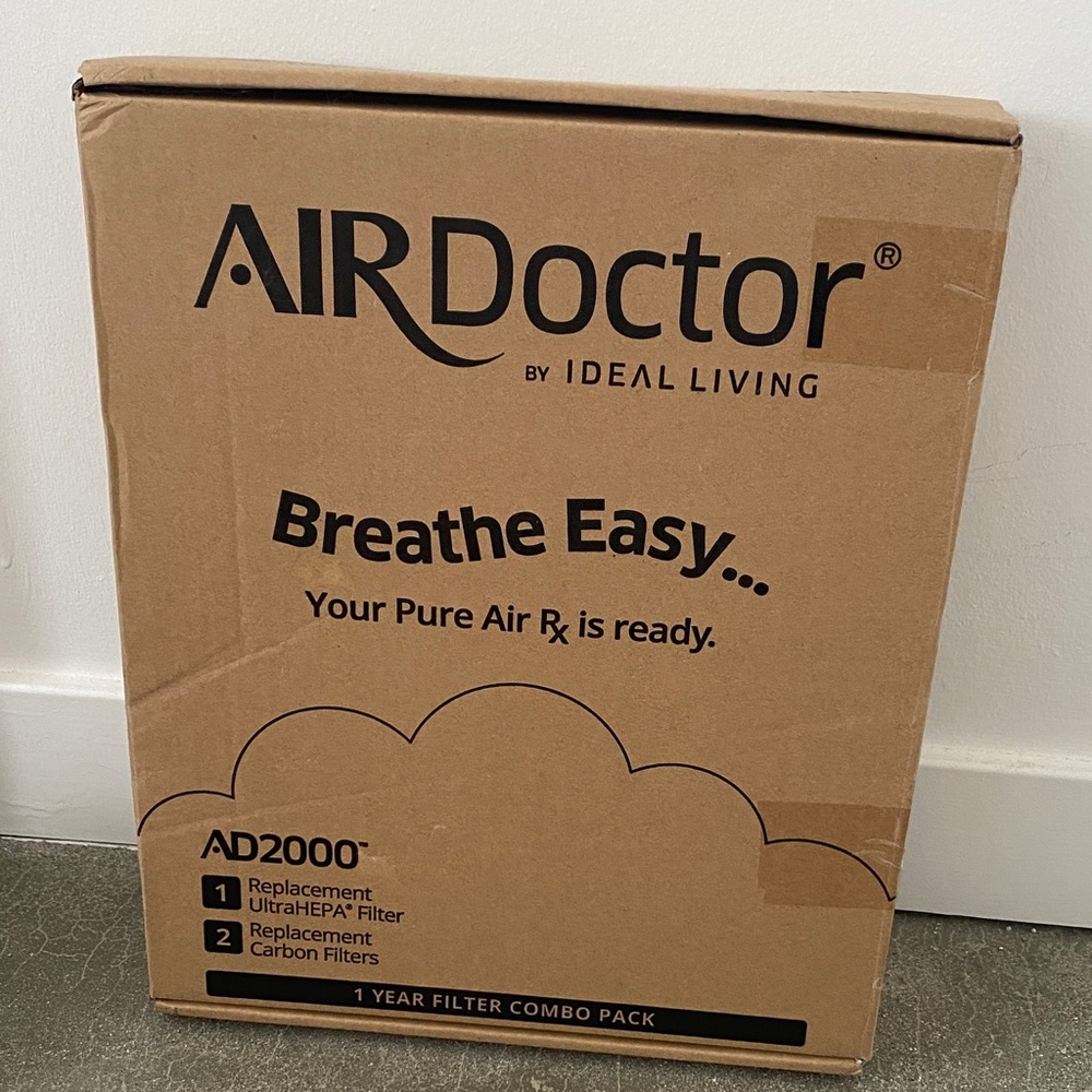 AIRDoctor AD2000 Replacement Filter Combo - Brown Packaging